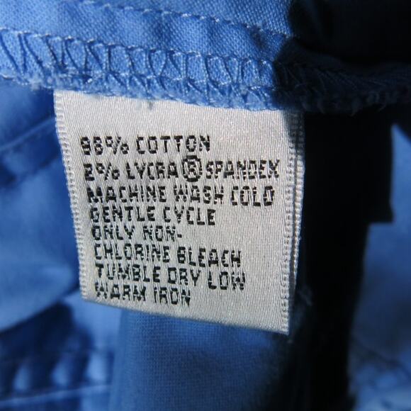 TALBOTS Short Jacket Size S Women's Light Weight Zipper Silver Closures Blue - Picture 5 of 5